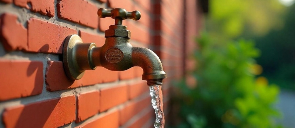 Kerti csap kialakítása a ház külső falán: mutatunk két nagyszerű ötletet hozzá!