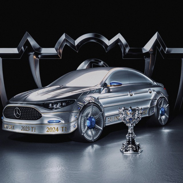 Akkora, mint egy valódi autó: izgalmas műalkotást készített a League of Legends apropóján a Mercedes!