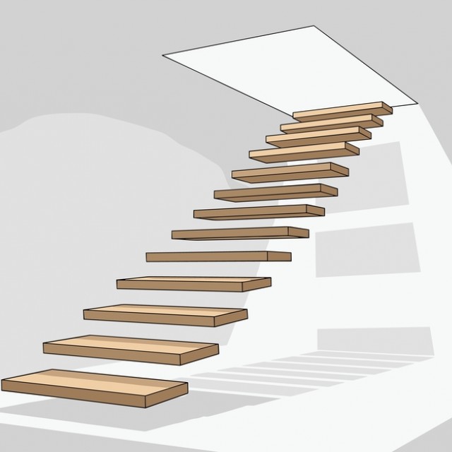 Építs lebegő lépcsőt házilag: íme, egy szuper ötlet hozzá, érdemes eltenni későbbre!